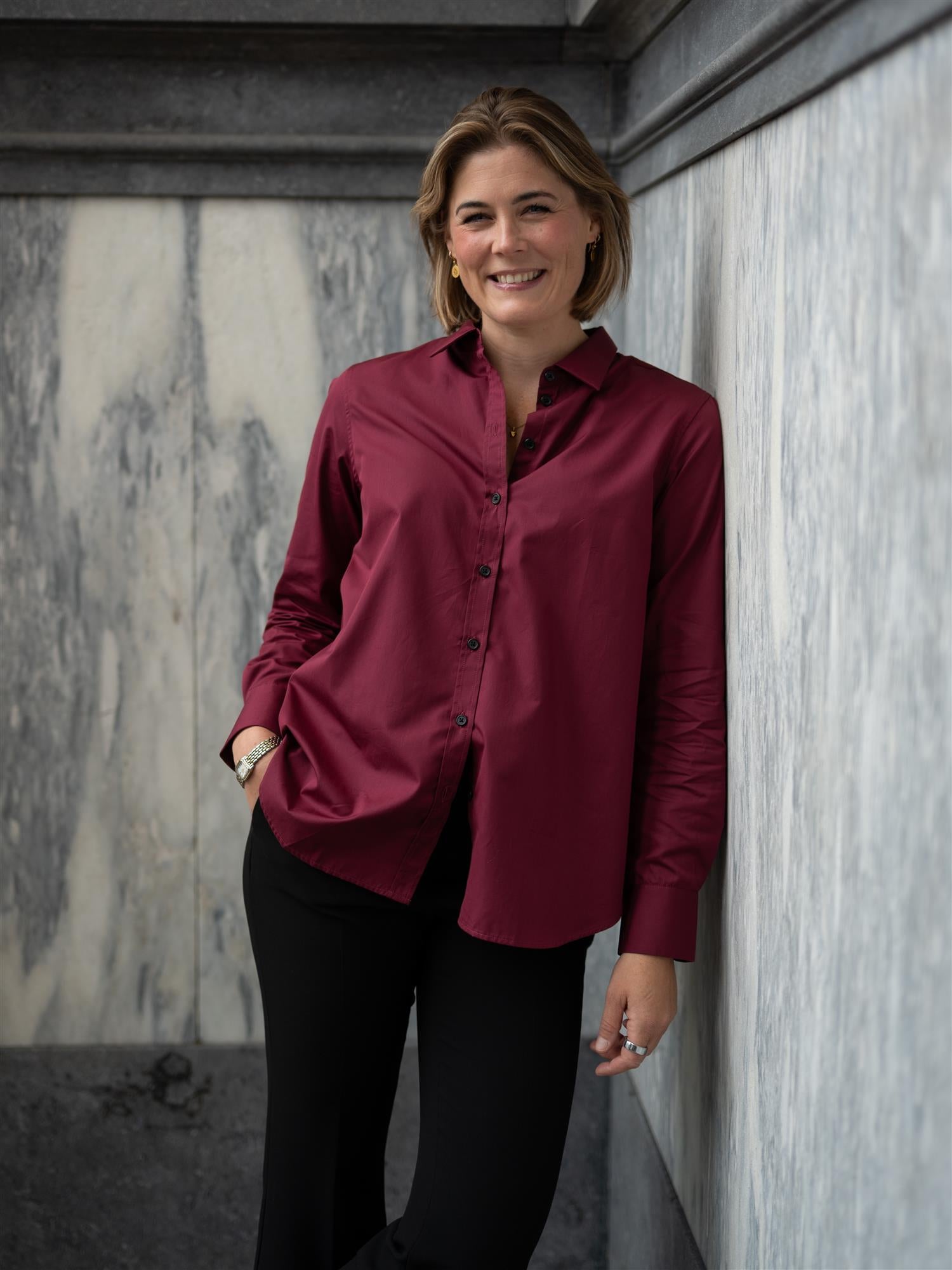 Sophie Shirt Plum