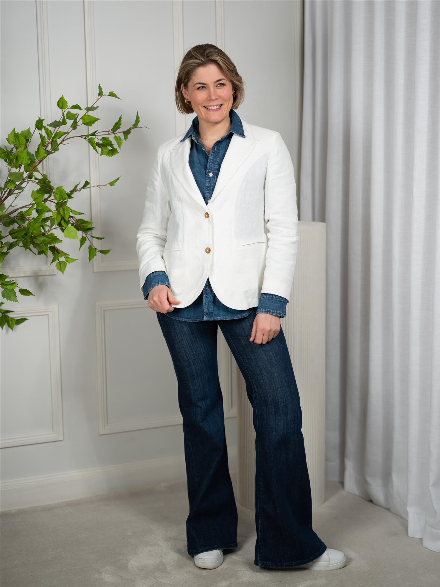 Stenströms Linnea Blazer Offwhite