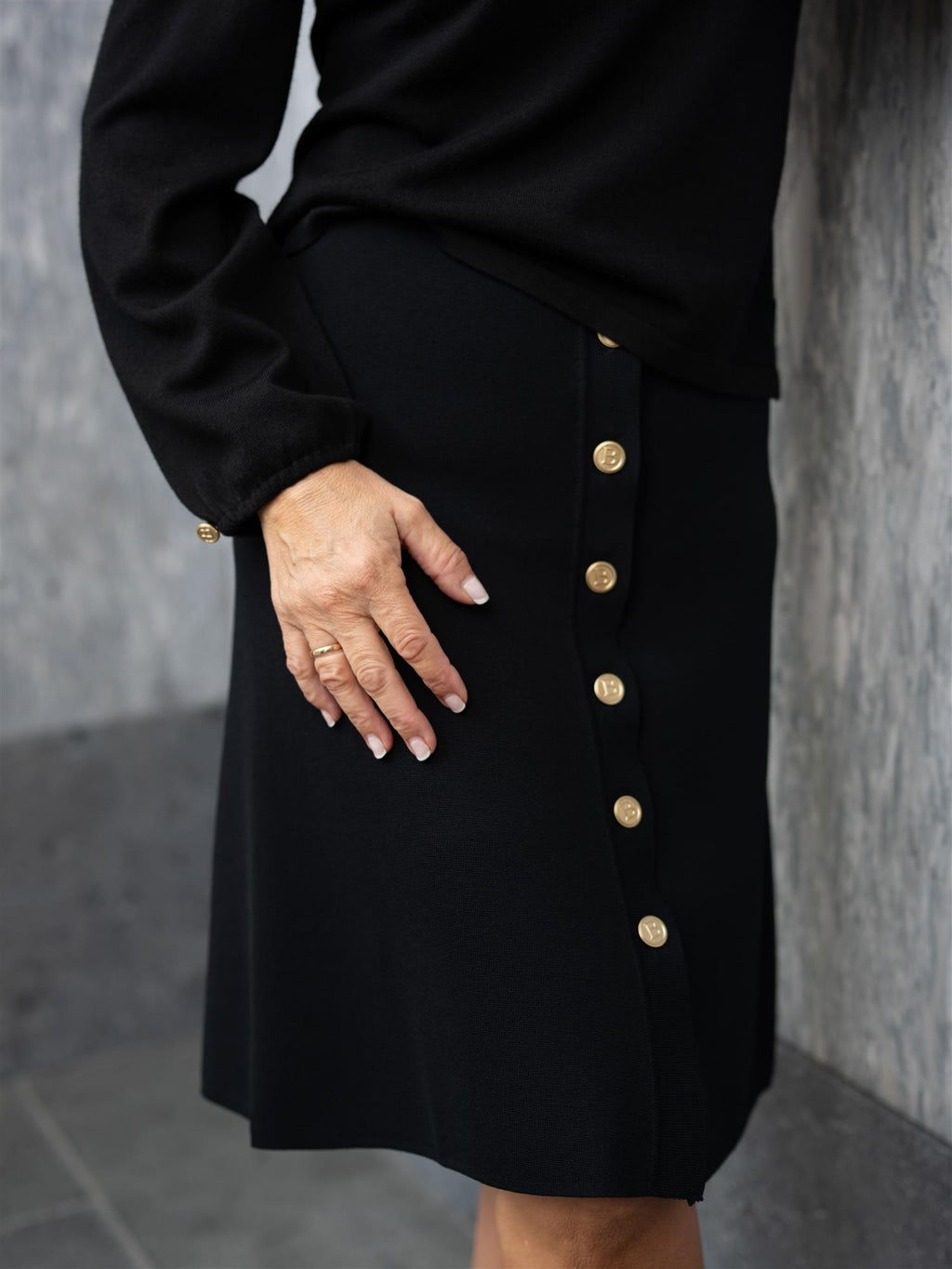 Busnel Claire Skirt Black