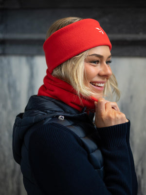 Kibo Classic Headband Red