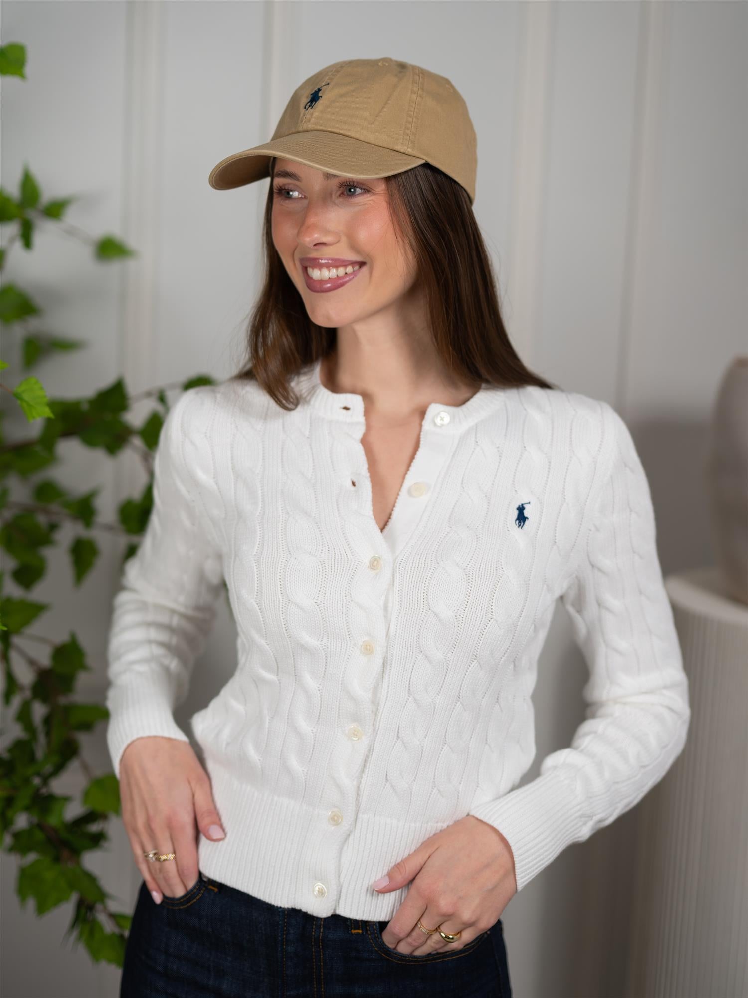 Polo The Iconic Cotton Chino Ball Cap Khaki