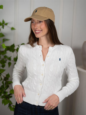 Polo The Iconic Cotton Chino Ball Cap Khaki