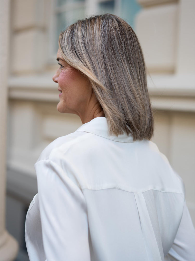 Sand Matt Blouse Nepeta Offwhite