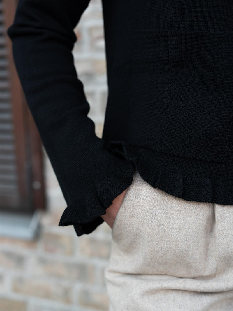 Ella&il Silje Merino Jacket Black