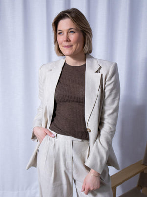 Camilla Pihl Antonia Blazer Light Sand Mel