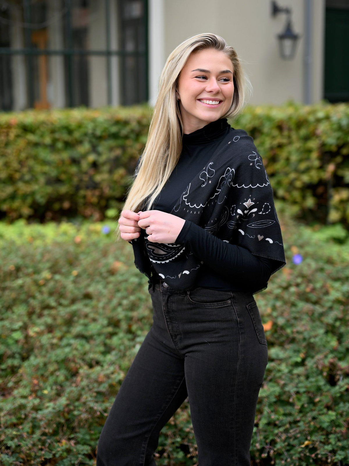 Polo Sweater Black