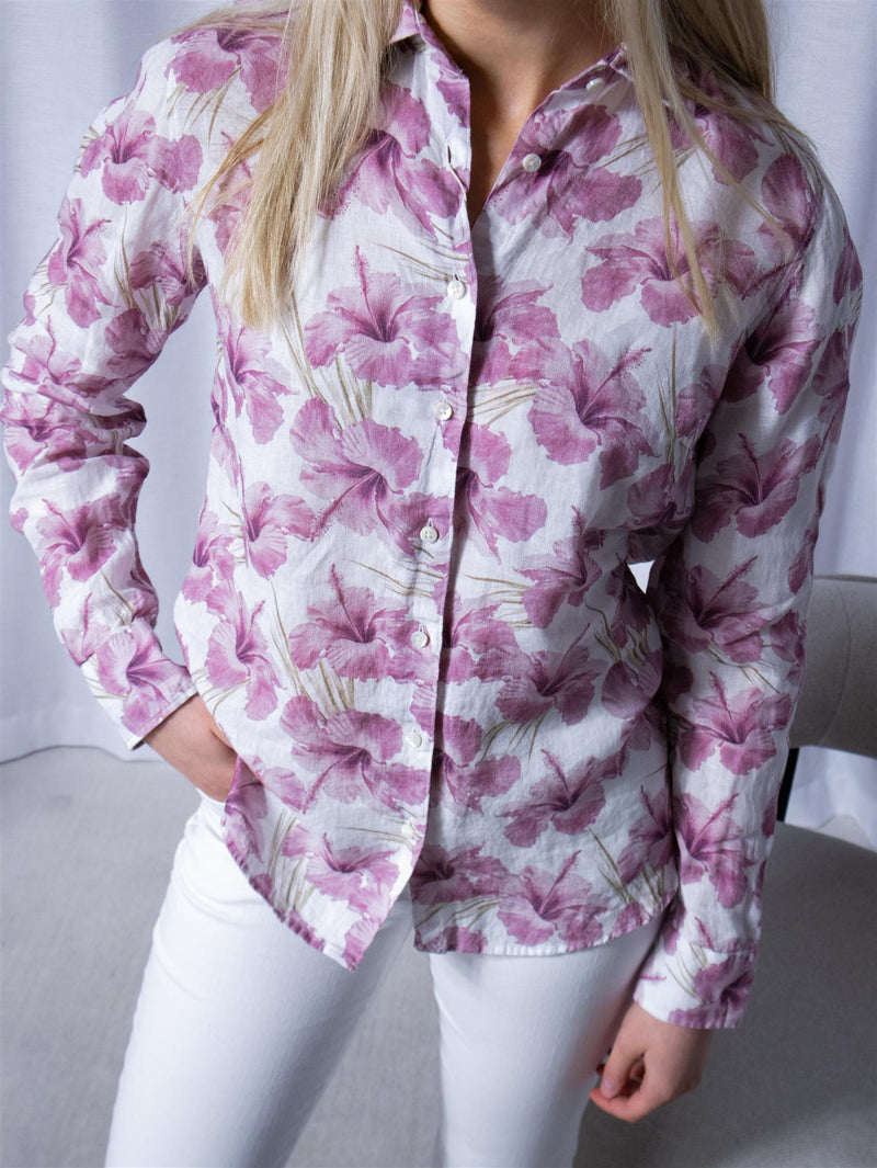 Stenströms Sofie Shirt Pink Pattern