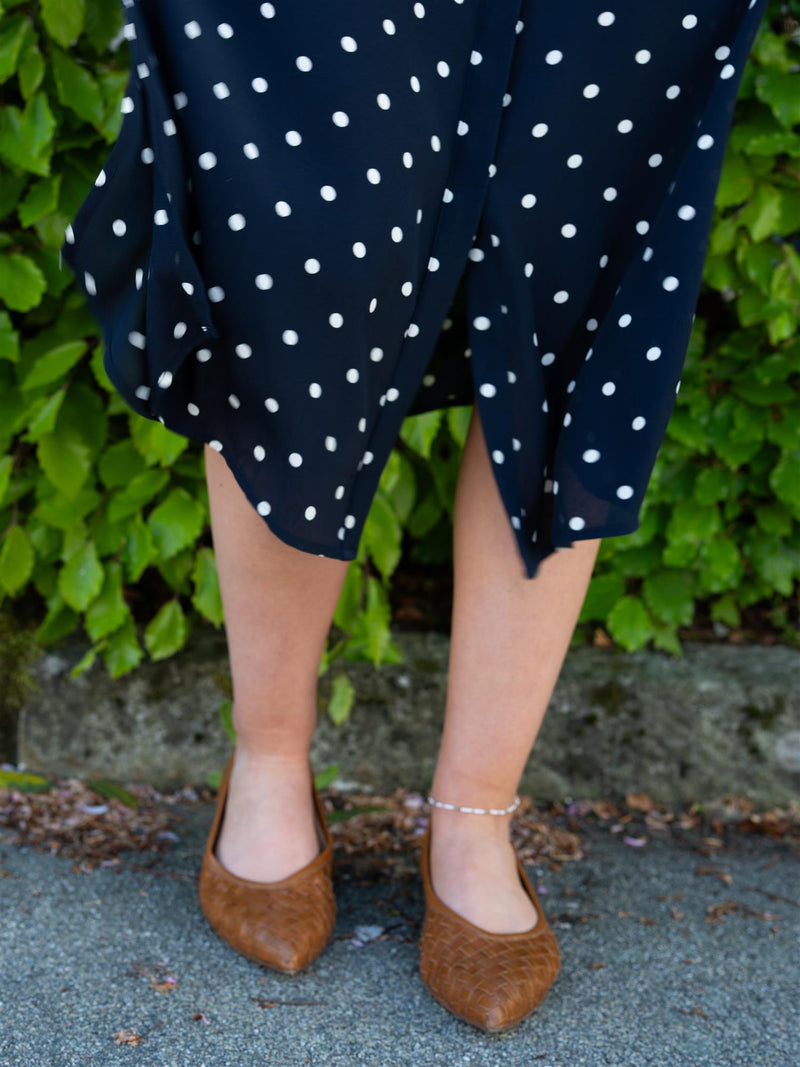 Gant Reg Dot Print Caftan Dress