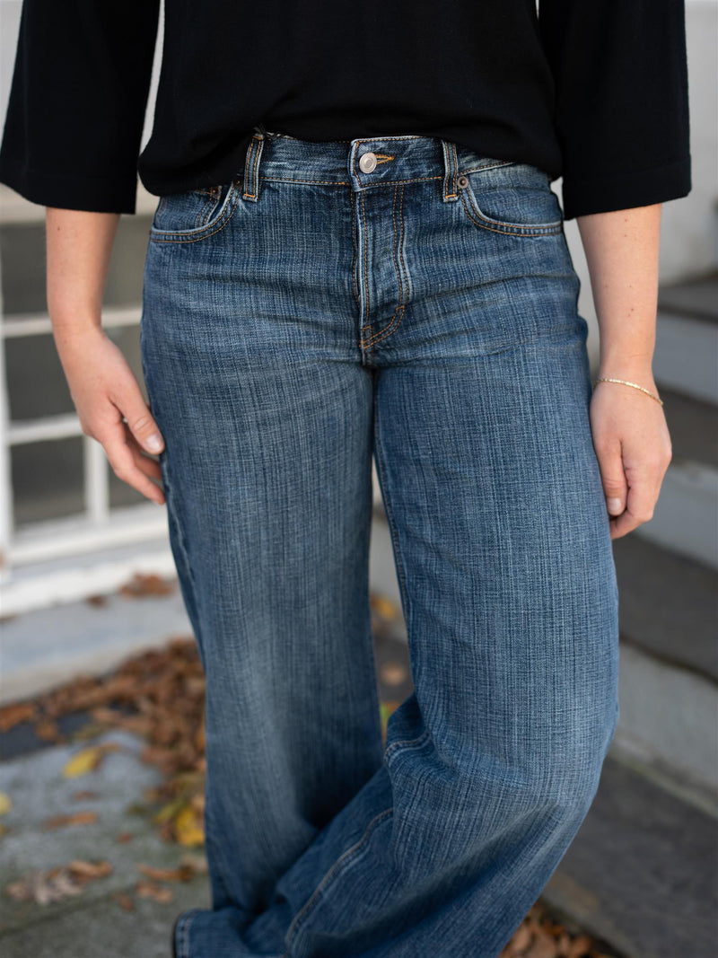 Jeanerica Kyoto Dark Blue Righe