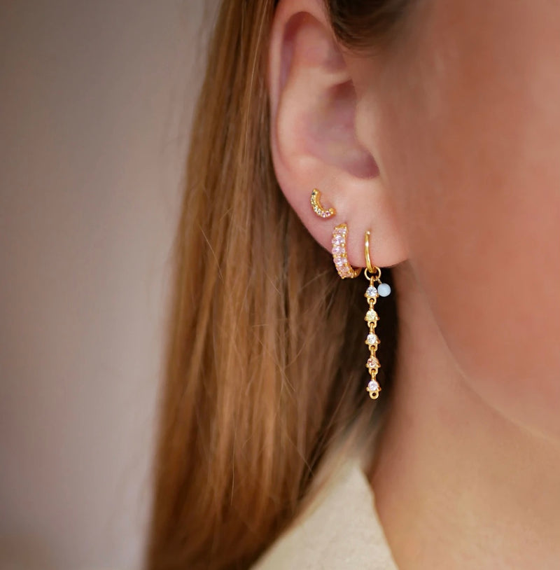 Enamel hoops lyra