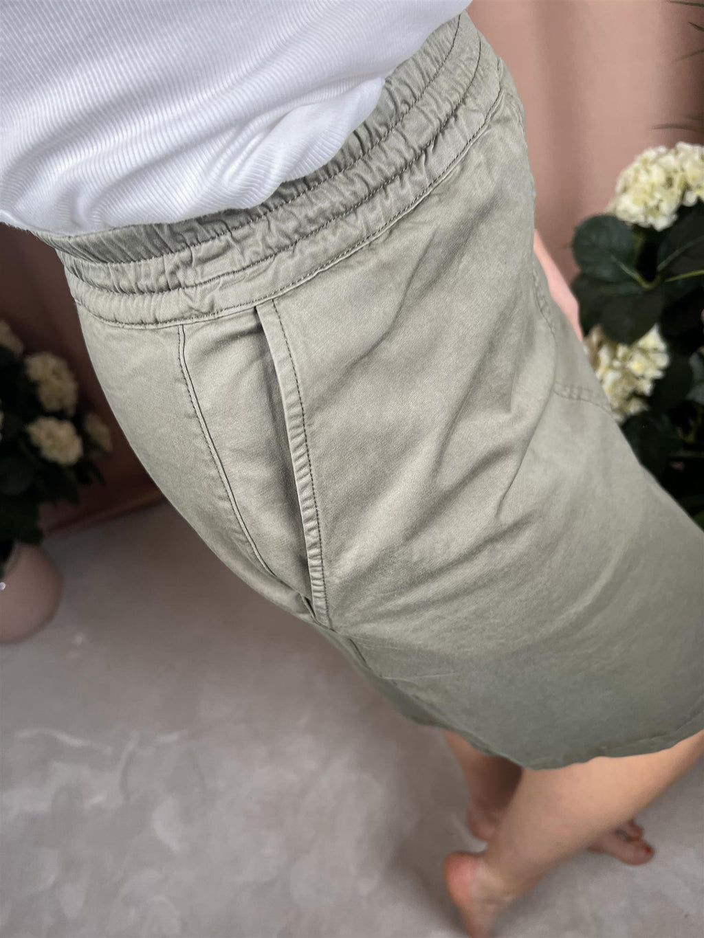 Lexington Reese Cotton Canvas Skirt