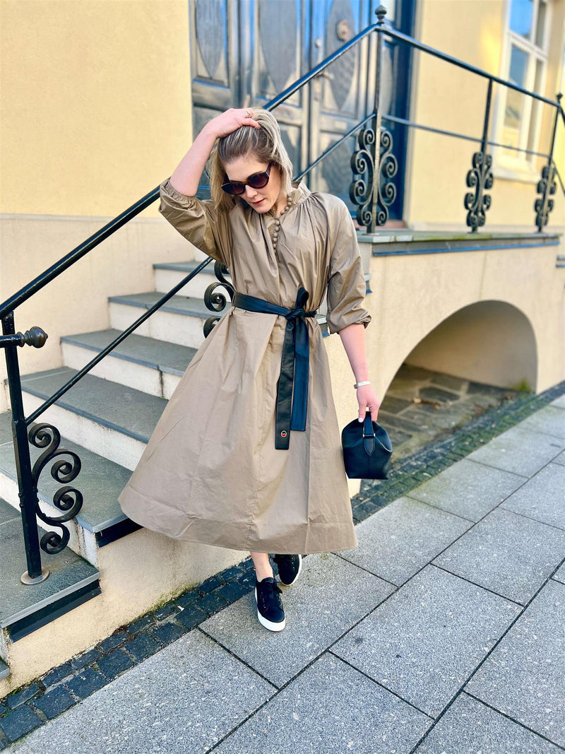 Cathrine Hammel Poplin bohemian wide dress