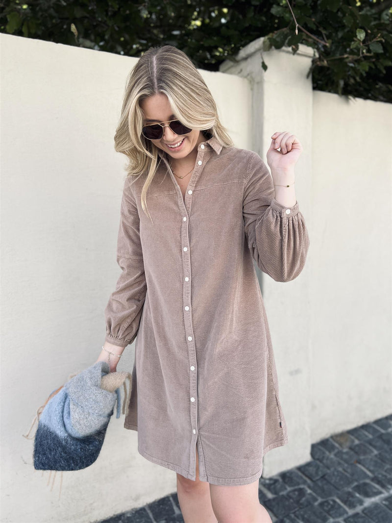 Lexington Elaine Corduroy Shirt Dress