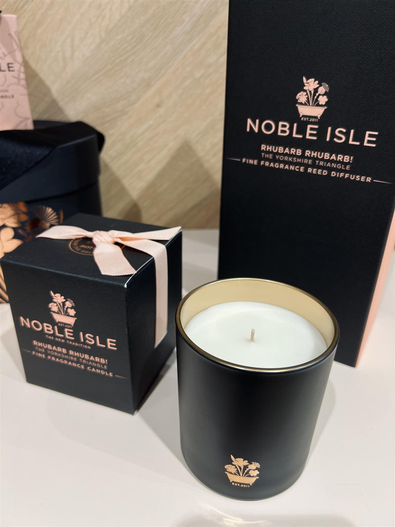 Noble Isle Scented Candle Rhubarb