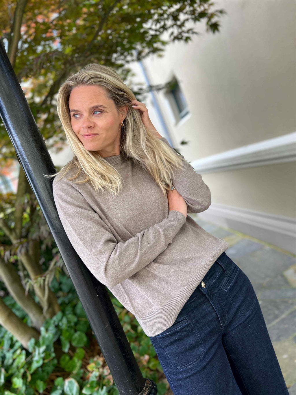 Lexington Freya Cotton/Cashmere Sweater