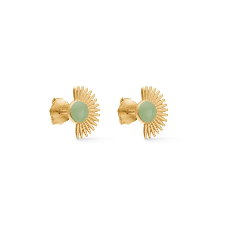 Enamel Soleil Stud