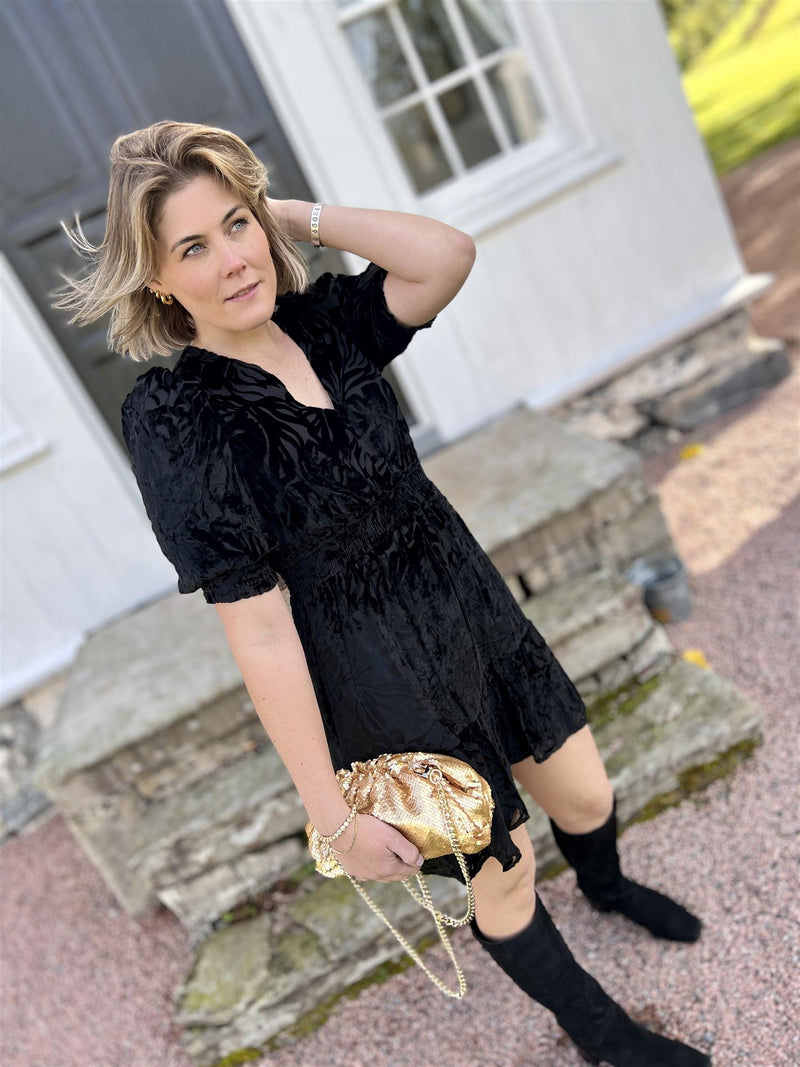 Hale Bob Willow Dress Silk Burn Out
