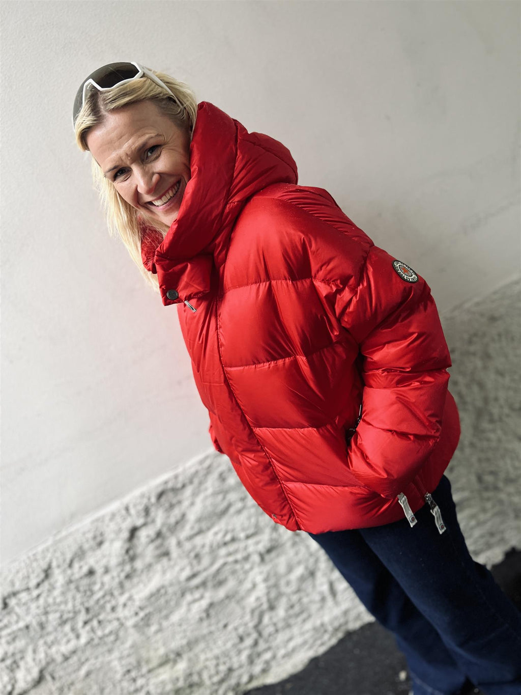 Caya Ginny Short Rød