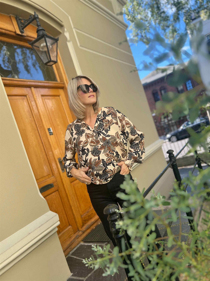 Riccovero Cream Top