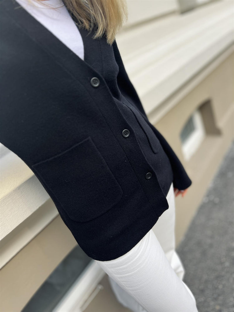 Christian Aks Gemma Merino Cardigan