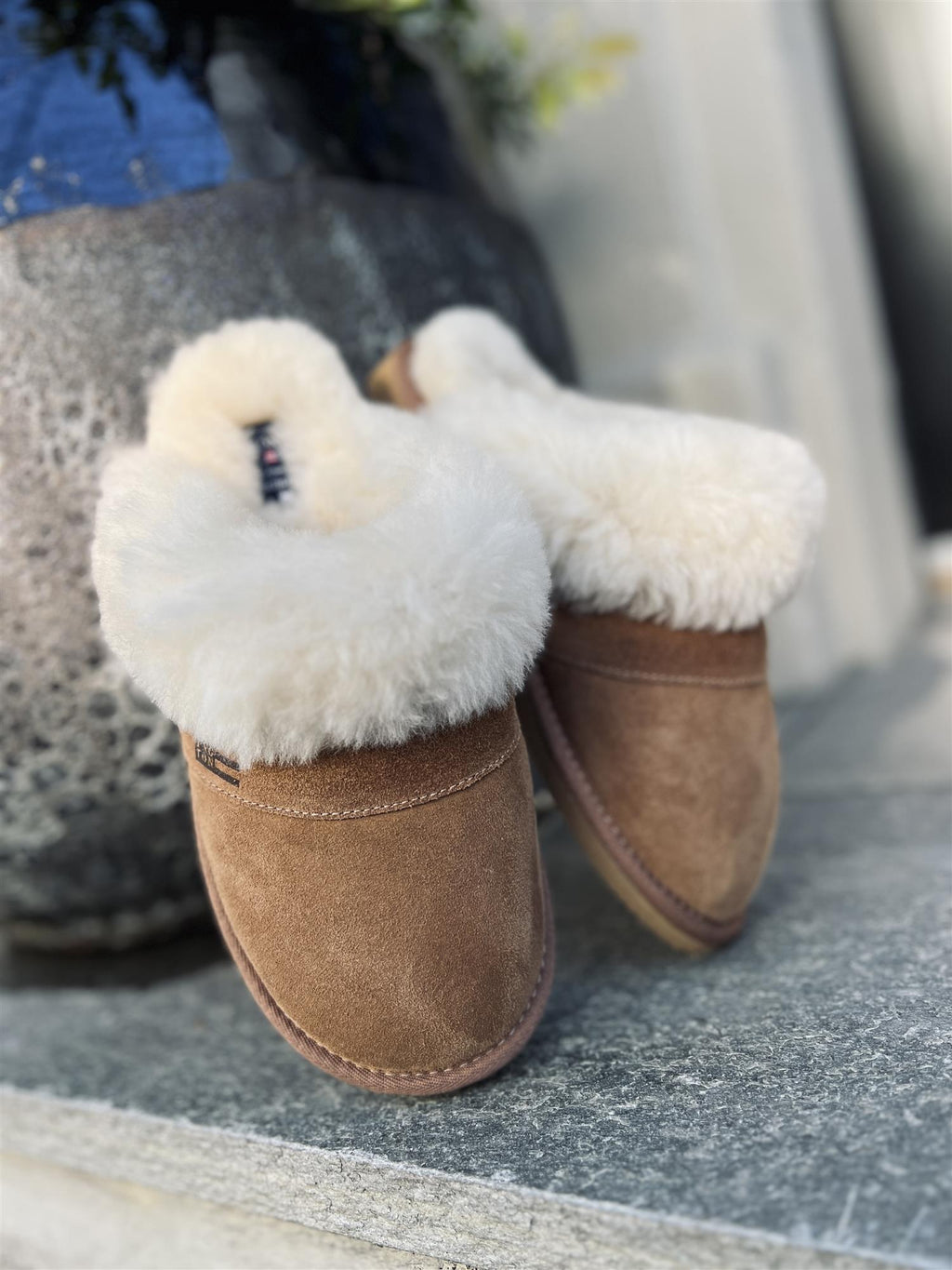 Lexington Jessica Slippers Beige