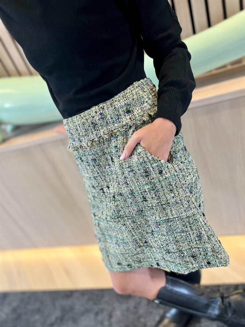 Mos Mosh Vinna Boucle Skirt