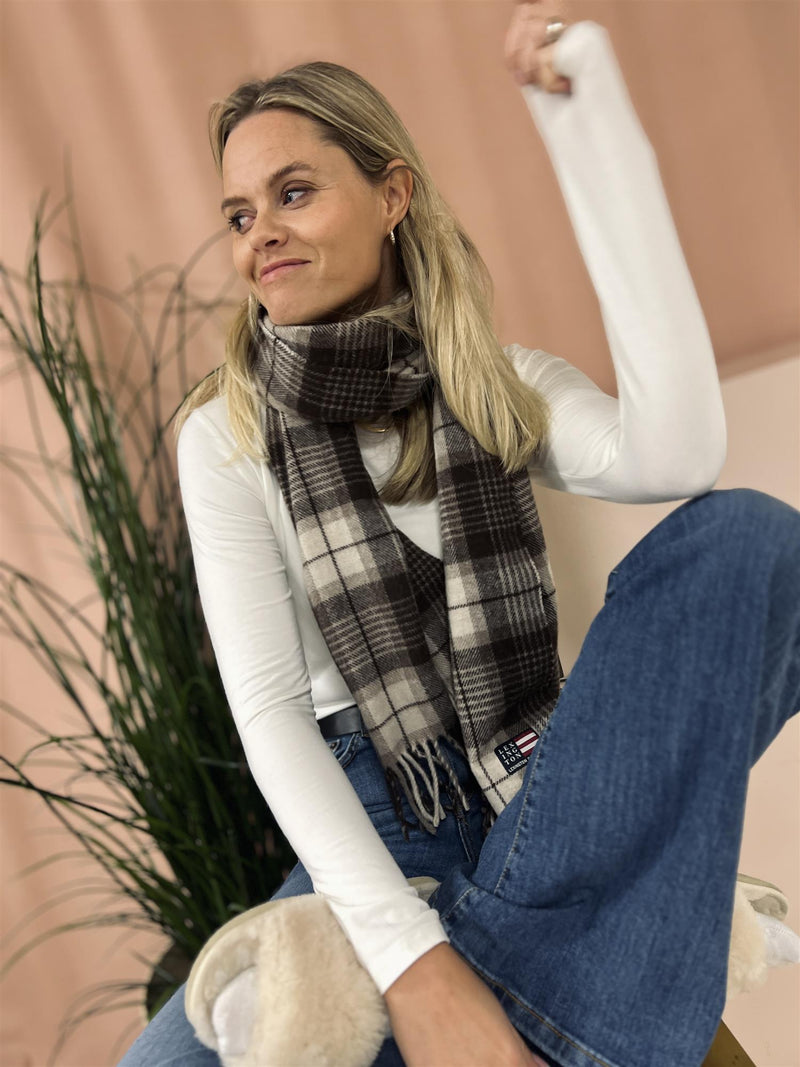 Lexington Massachusetts Recycled Wool Blend Scarf