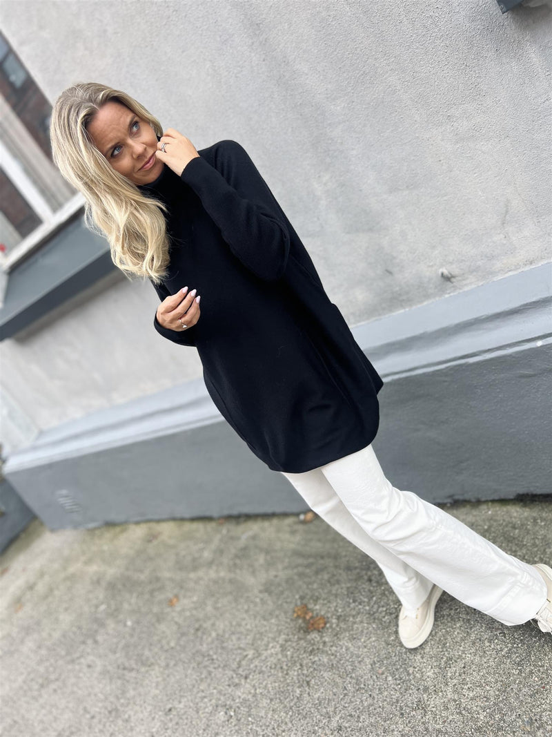 Cathrine Hammel Merino Long Wide Turtleneck