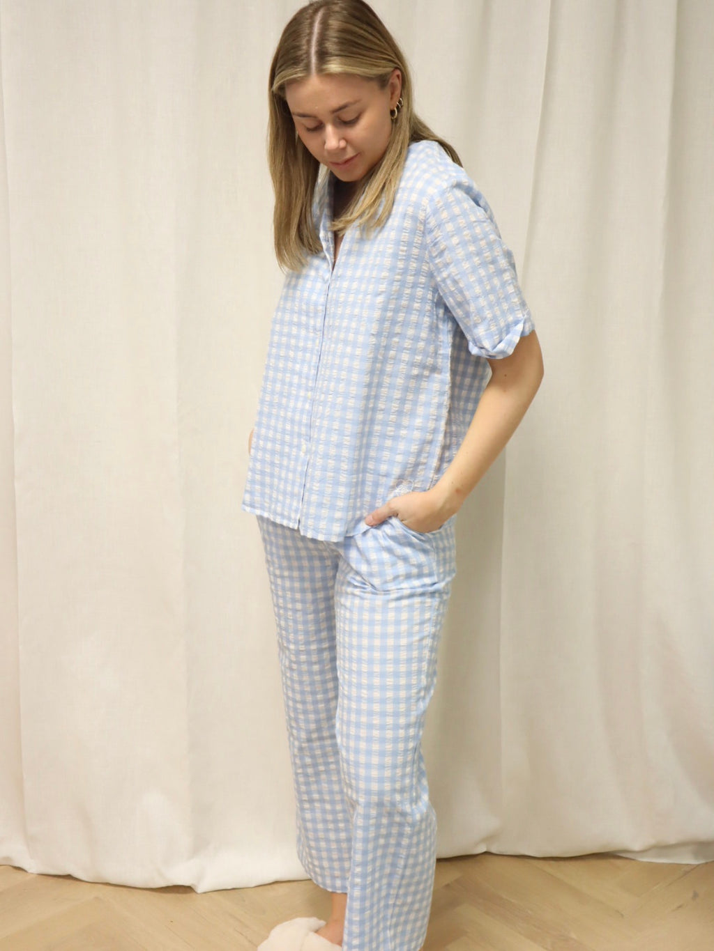 Lexington Lauren cotton seersucker pajamas