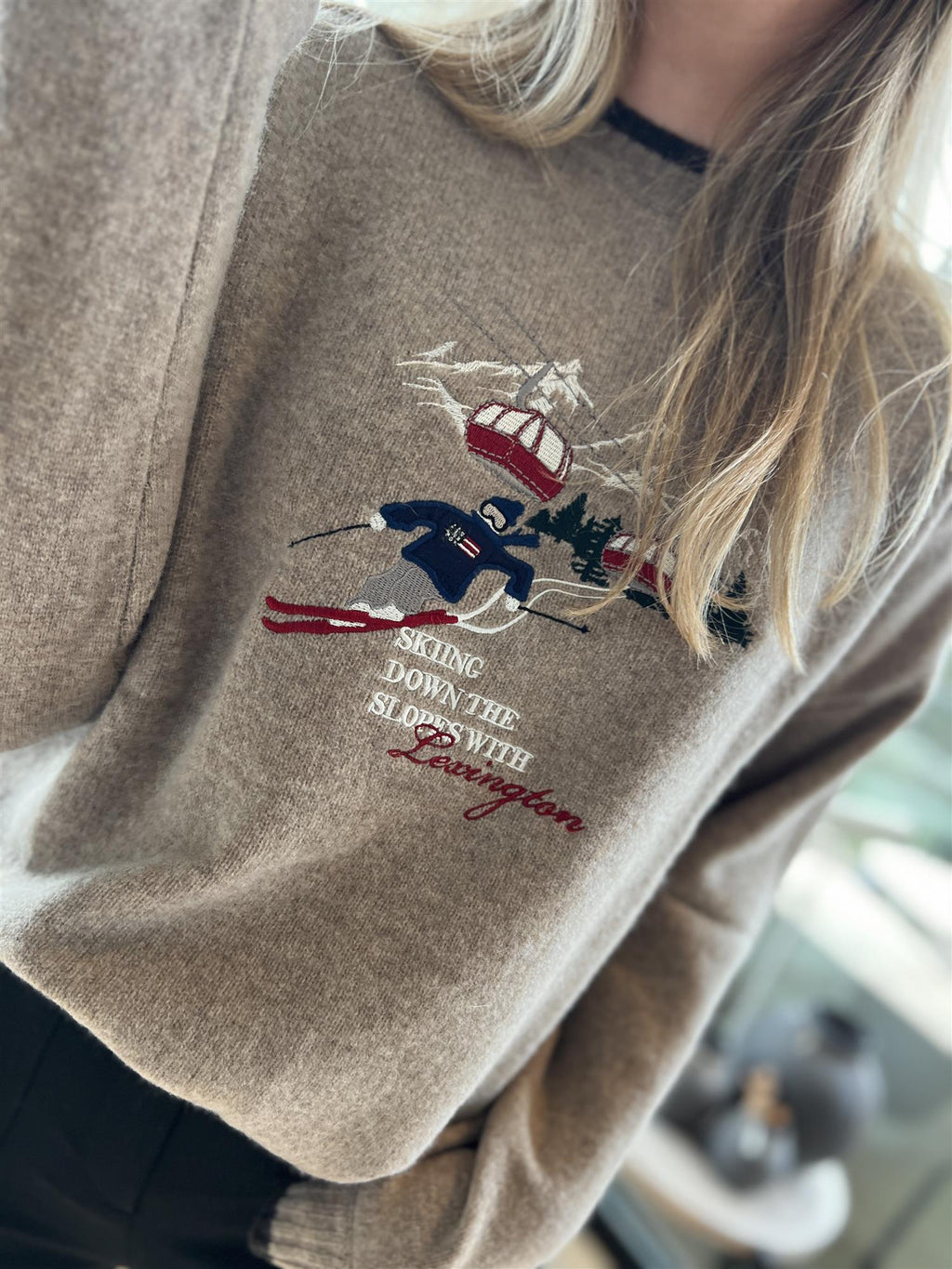 Lexington Brianna Merino Wool Holiday Sweater