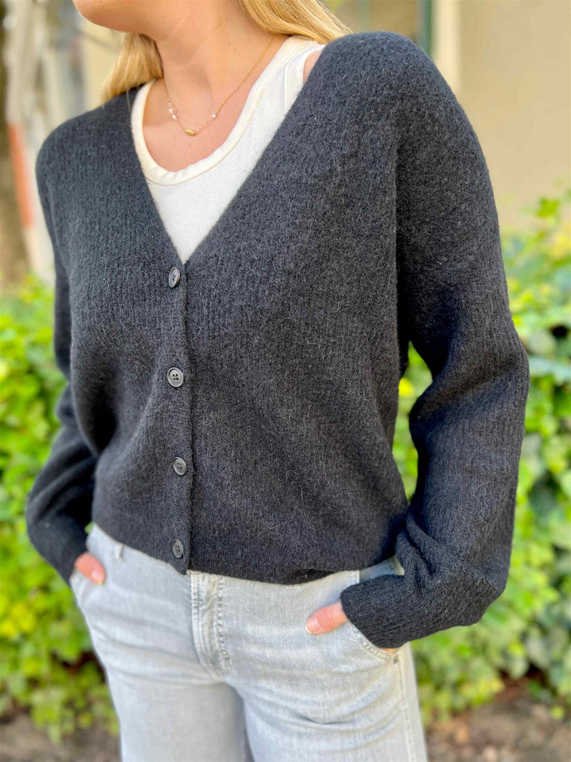 Mos Mosh MM Thora V-Neck Knit Cardigan