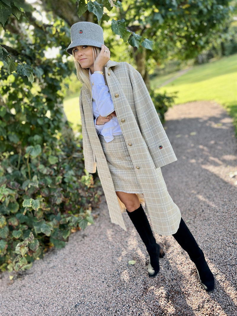 Busnel Bibi Checked Coat