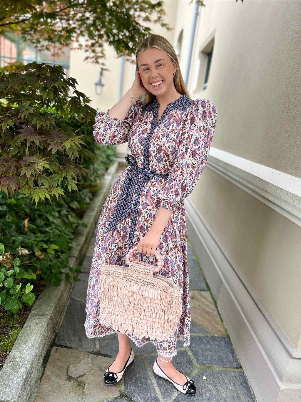 Hale Bob PHAEDRA DRESS LINEN