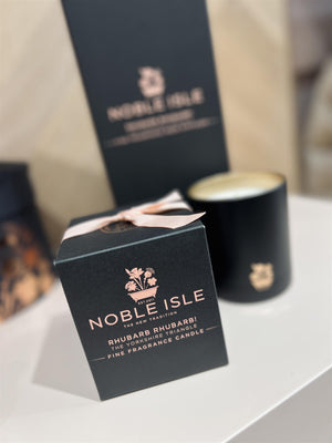 Noble Isle Scented Candle Rhubarb