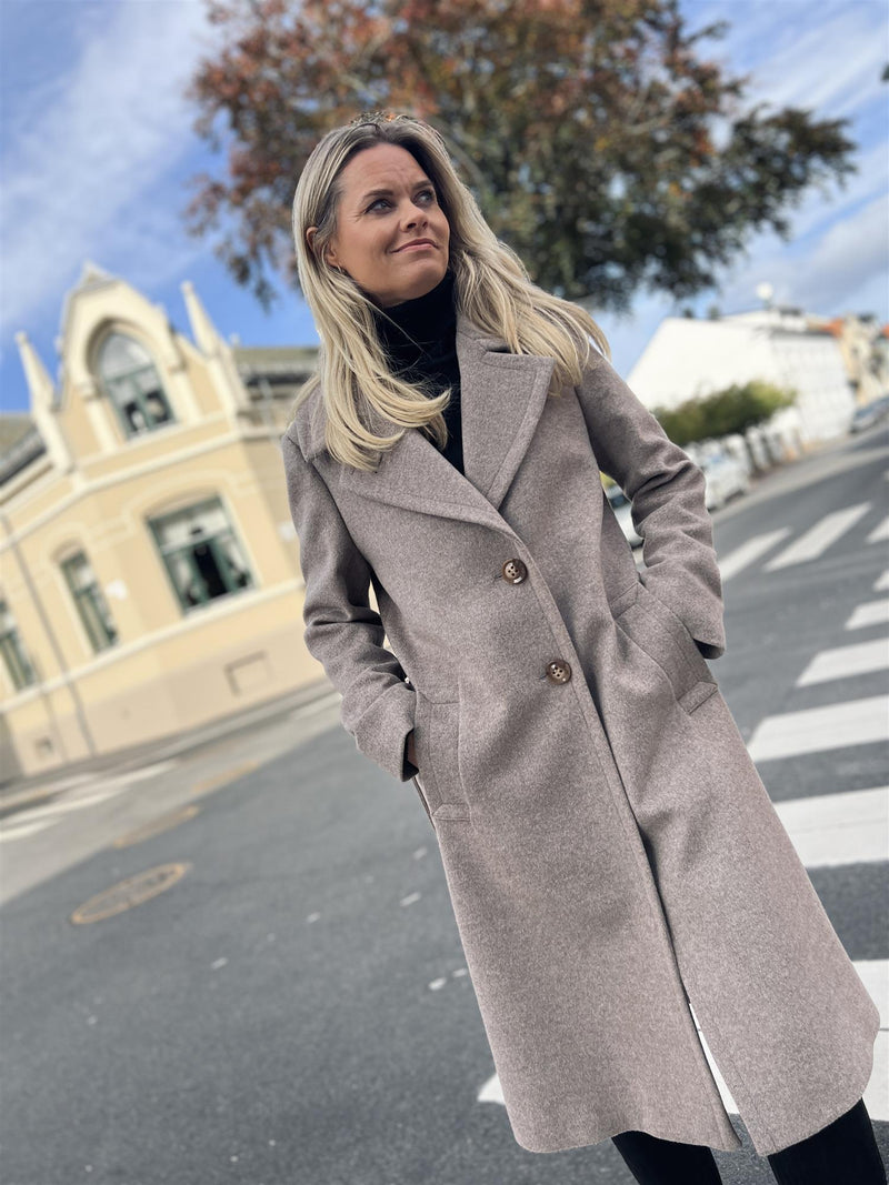 Sand Cashmere  Clareta Coat