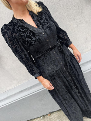 Hale Bob HELOISE LONG DRESS SILK-VIS