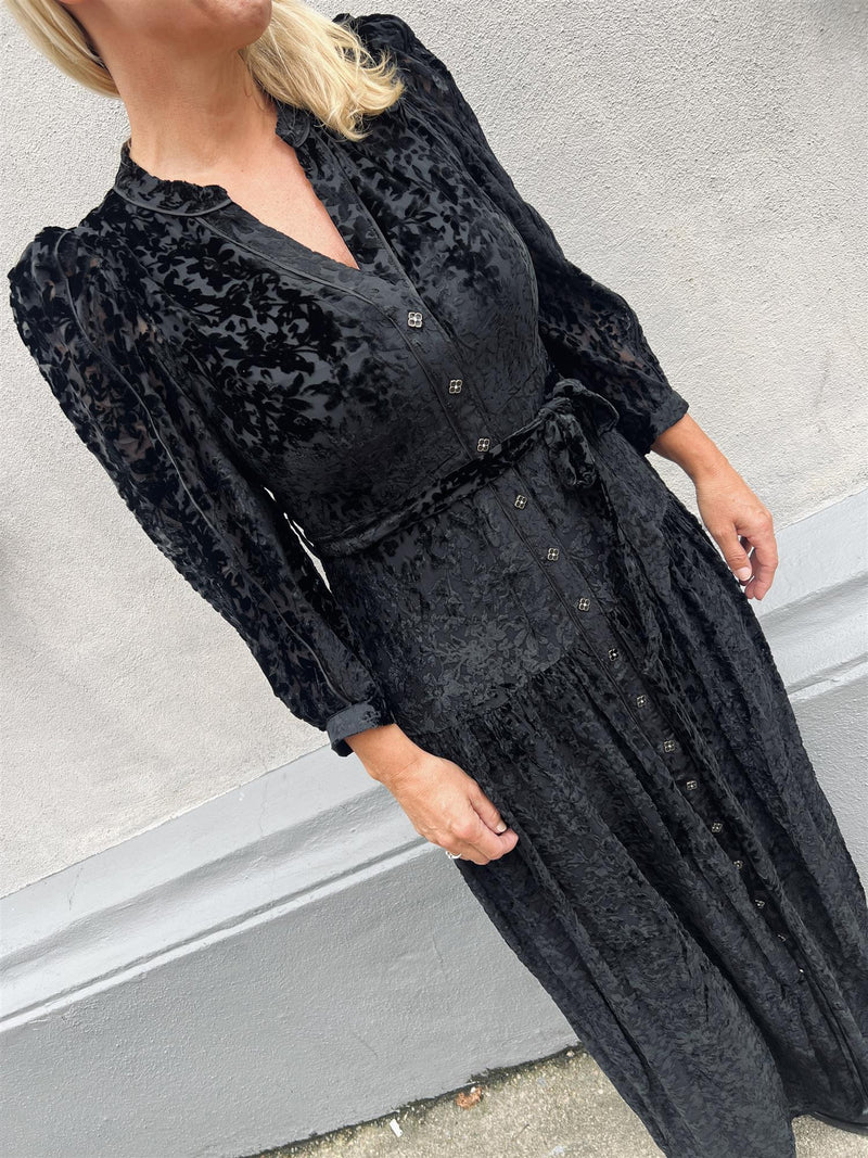 Hale Bob HELOISE LONG DRESS SILK-VIS