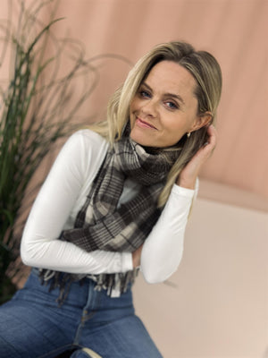 Lexington Massachusetts Recycled Wool Blend Scarf