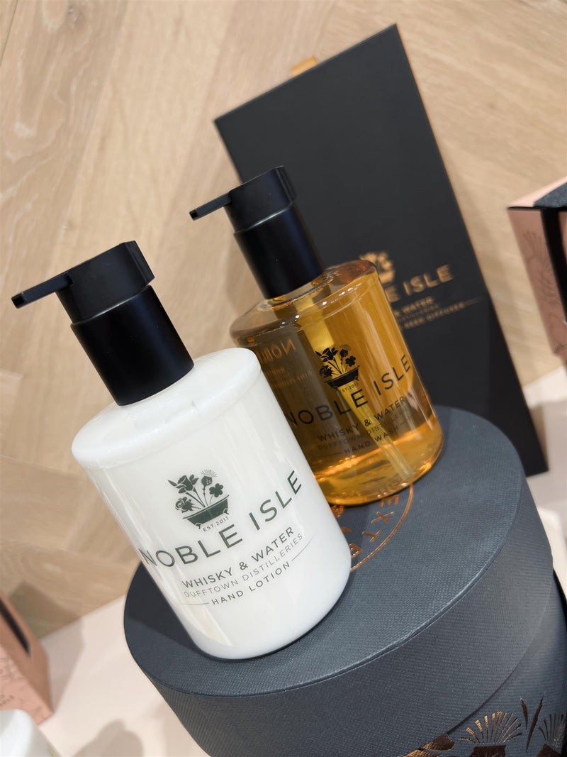 Noble Isle Hand Care Duo Gift Set Whisky&Water