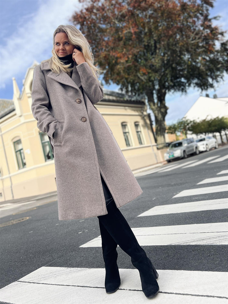 Sand Cashmere  Clareta Coat