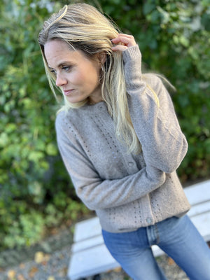 Care by me Maria Cardigan Dark Sand