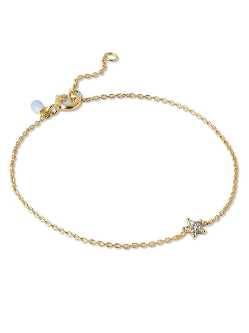 Enamel Bracelet Fleur
