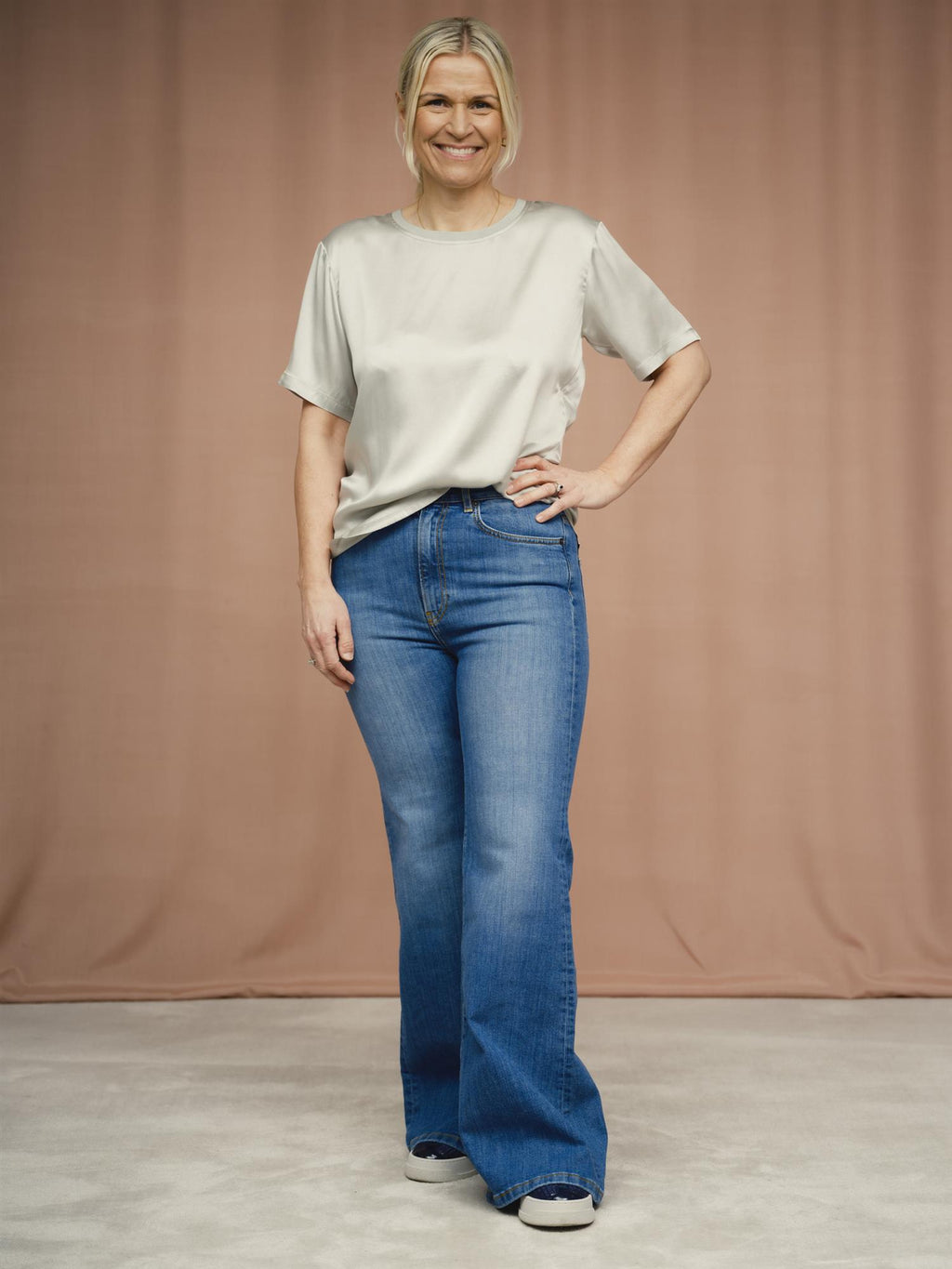 Sand Matt Minerva Blouse Grønn