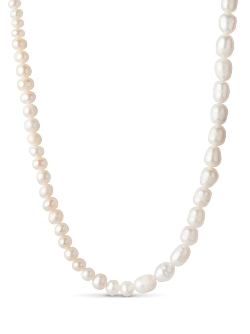 Enamel Necklace Pearlie