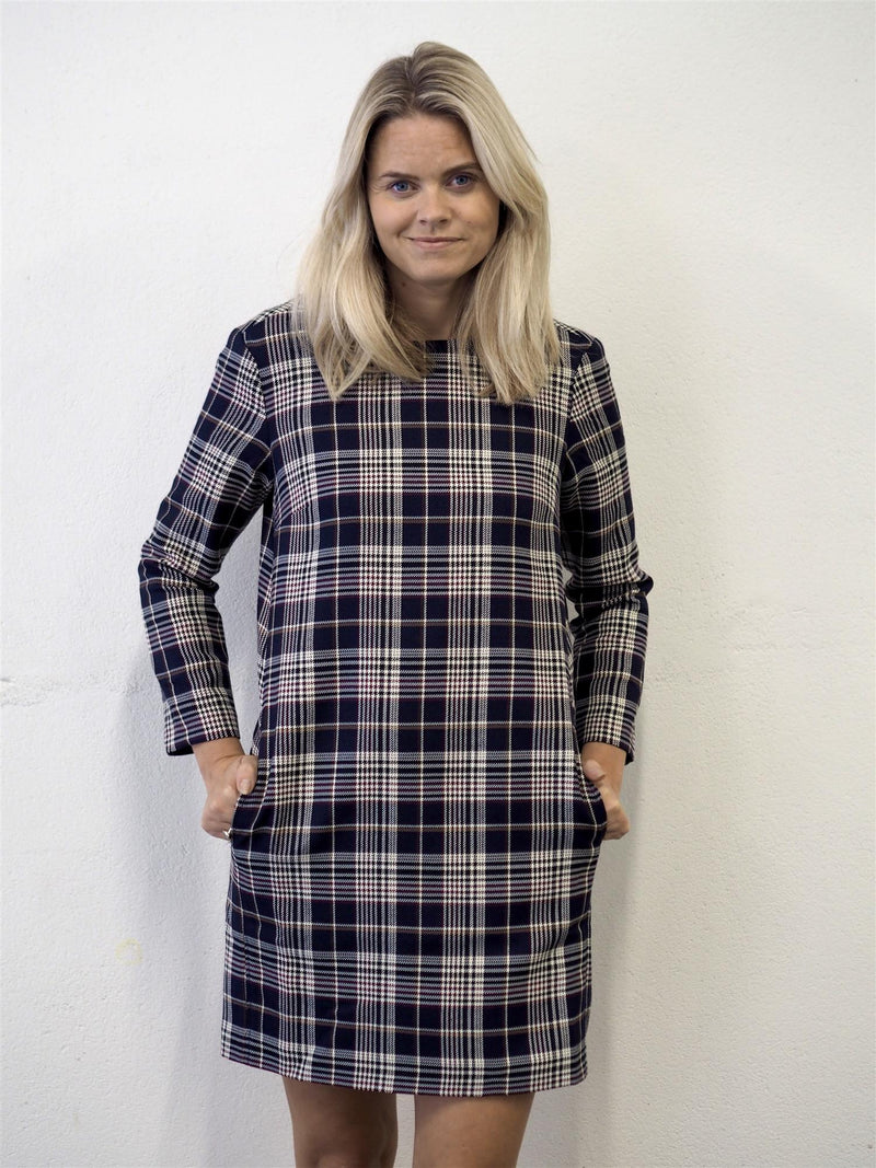 Gant D2 heritage check shift dress