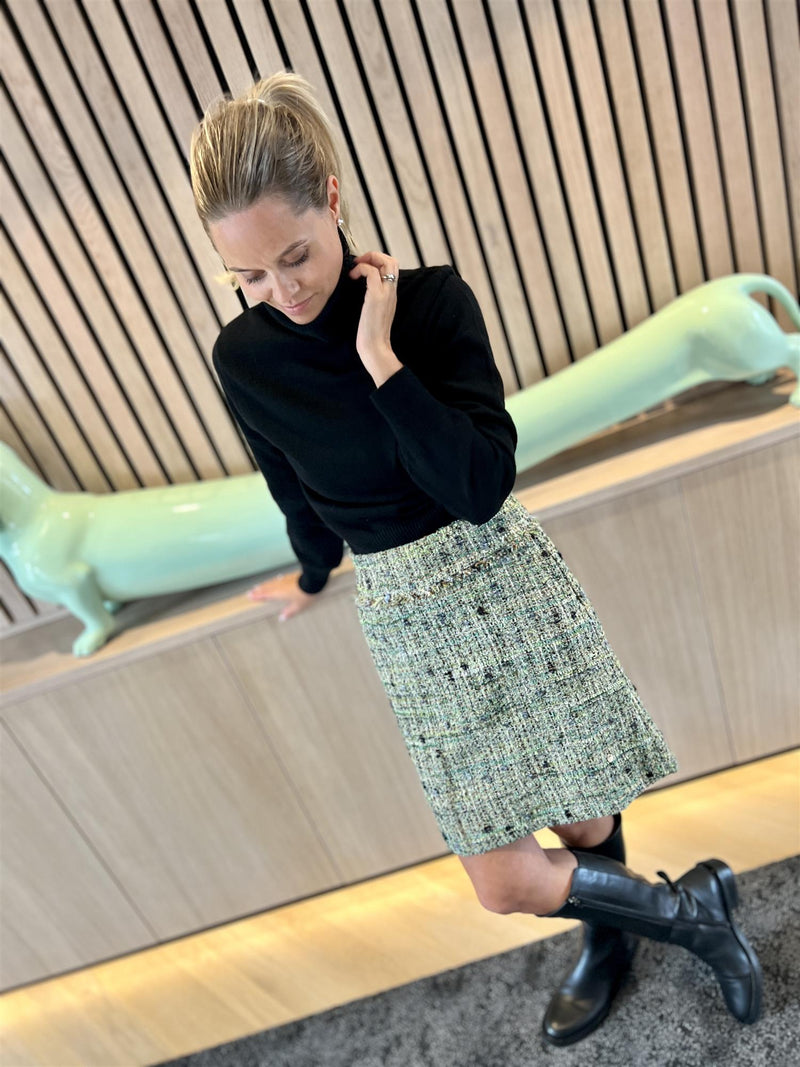 Mos Mosh Vinna Boucle Skirt