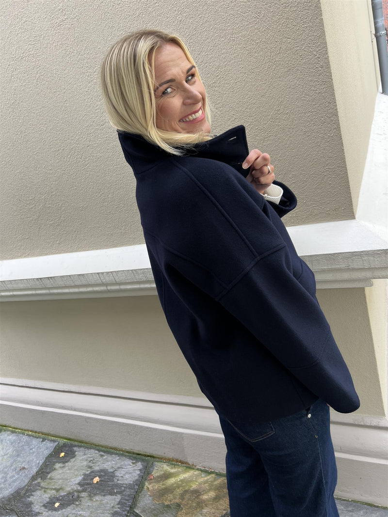 Gant Cropped Wool Jacket