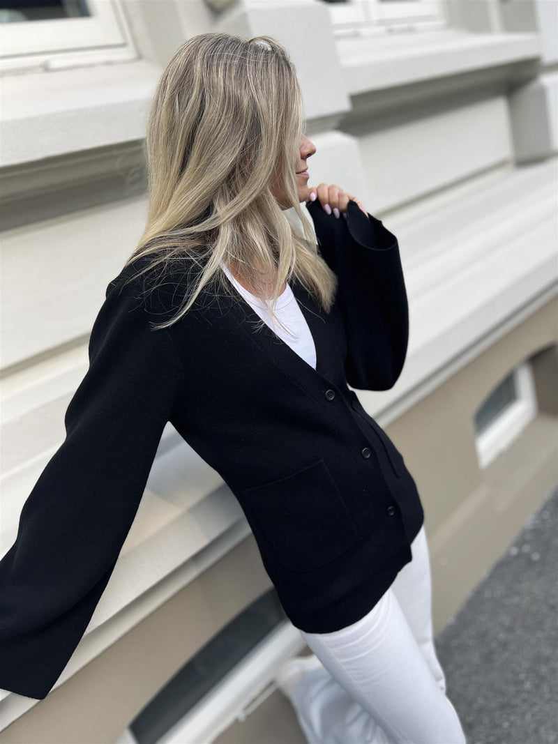 Christian Aks Gemma Merino Cardigan