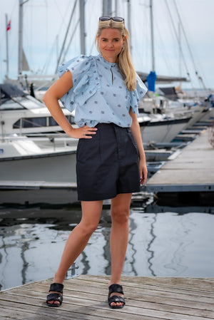 Cathrine Hammel Poplin wide ov shorts