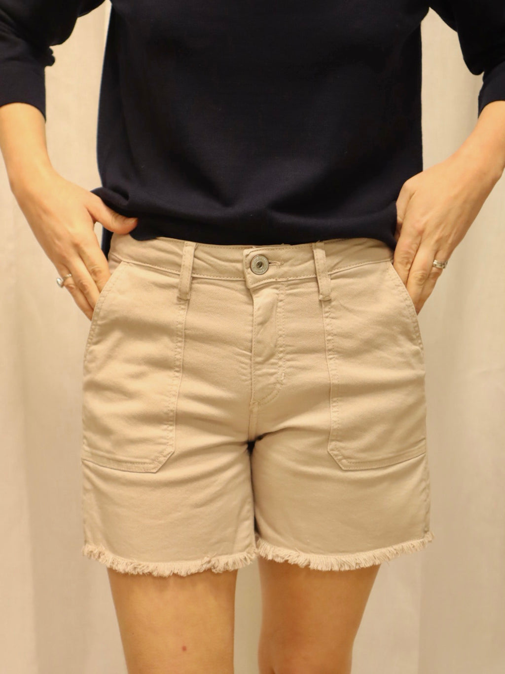 Denim Studio Alma shorts drill organic